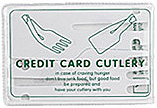 Credit Card Cutlery