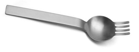 Ramen Fork Spoon - Stainless Steel - Museum of Modern Art