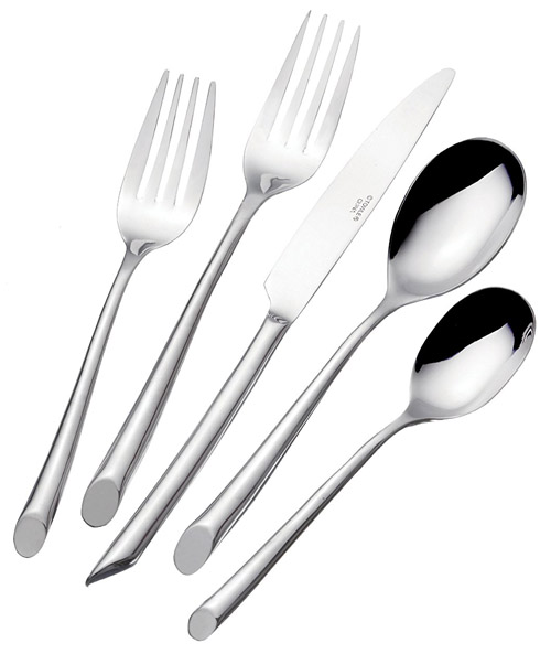 Towle Living Wave Stainless Steel Flatware Set