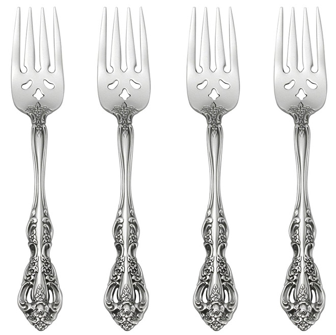 Oneida Michelangelo 18/10 Stainless Steel Salad/Dessert Forks (Set of 12)