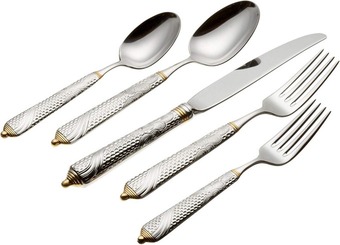 Yamazaki Byzantine Gold Accent Cutlery