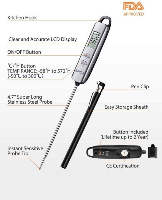 Meat Thermometer for checking for a Fever