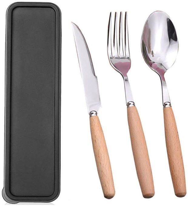 hicorfe Portable Utensils Set with Case