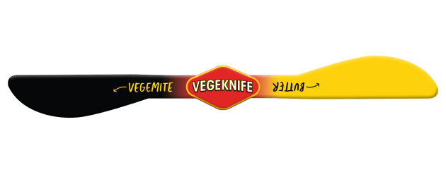 Vegemite toast knife