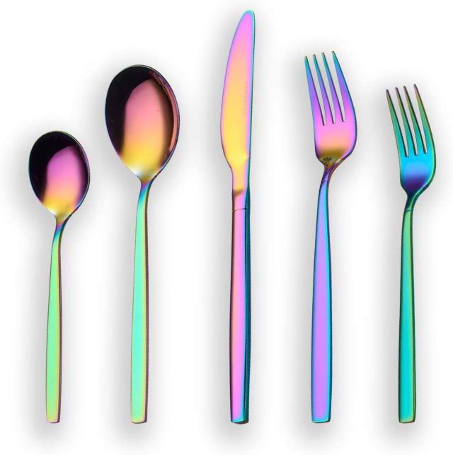 Aldi Is Selling Shiny Rainbow Utensils To Brighten Up The Kitchen