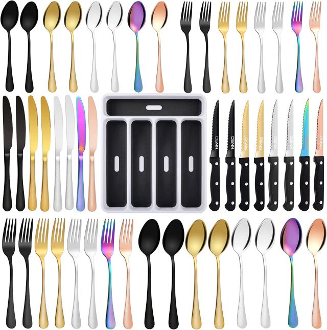 Aldi Is Selling Shiny Rainbow Utensils To Brighten Up The Kitchen